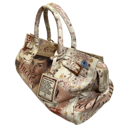 Дамска кожена чанта с принт (LIMITED)